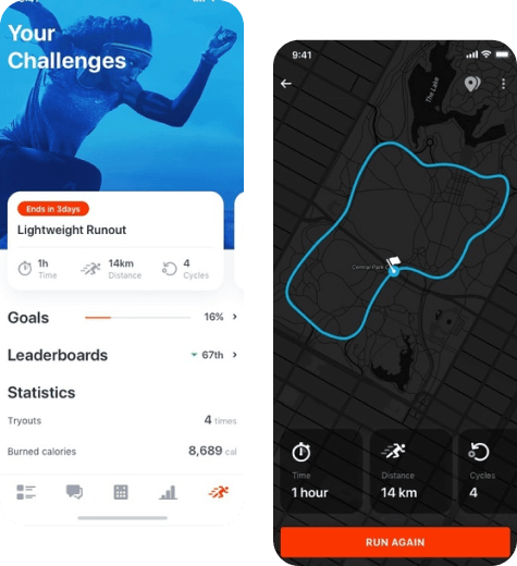 Activity Tracking & Challenges